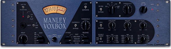 Voice Over Manley VOXBOX Tube Processor Voice Overs