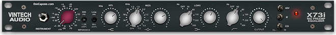 Voice Overs Vintech X73i for Voice Over Talent Neve 1073 Voice Overs